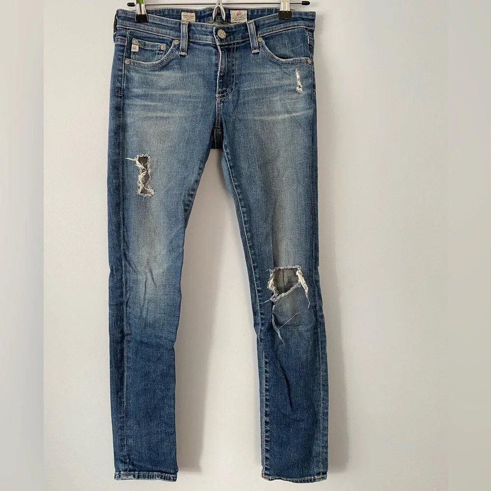 AG Adriano Goldschmied Womens The Legging Ankle Super Skinny Jeans 27R